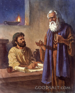 God Told Jeremiah What to Write and Jeremiah Dictated It to 