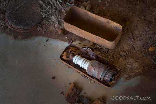 heritage remains An abandoned farm house
