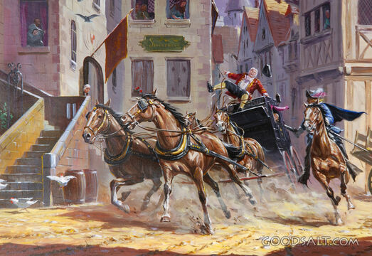Huguenot Horses and Carriage Racing
