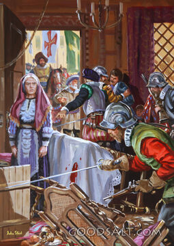 Huguenots Persecuted in Their House