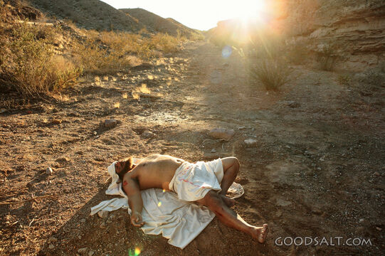 Injured Man on Ground 
