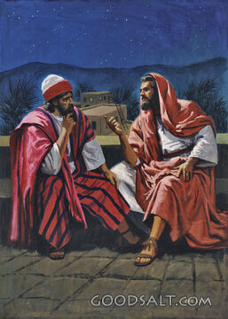 Jesus and Nicodemus