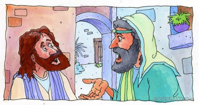 Jesus and Nicodemus