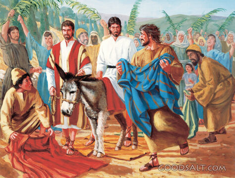 Jesus Approaches Jerusalem