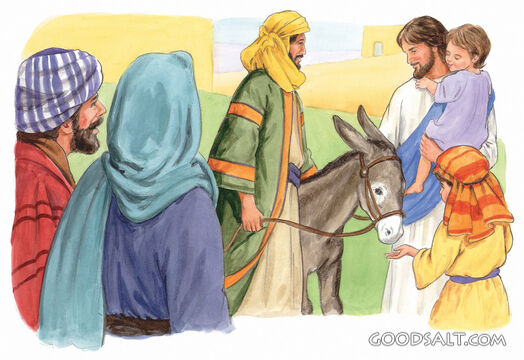 Jesus Asks for a Donkey