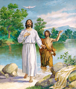 Jesus Baptized 