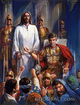 Jesus Before Pilate