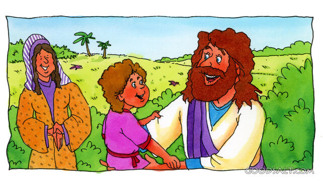 Jesus Blesses the Children