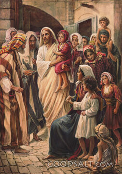 Jesus Blessing the Children