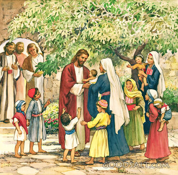 Jesus Blessing the Children