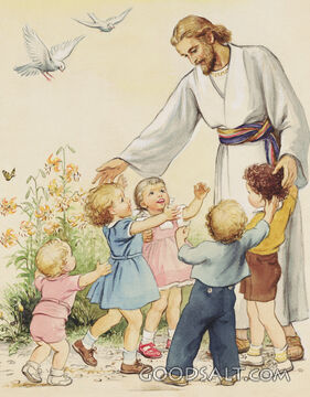 Jesus Blessing the Children