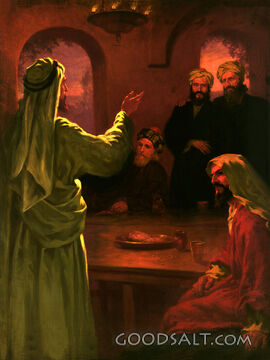 Jesus Comforts His Disciples