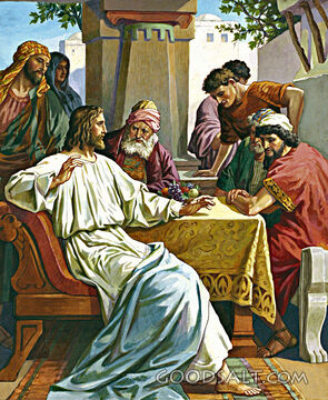 Christ at the Table of Pharisee