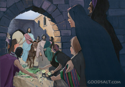 Jesus Enters Jerusalem