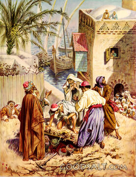 Jesus Heals a Paralytic Man in Capernaum