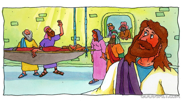 Jesus Heals a Paralyzed Man