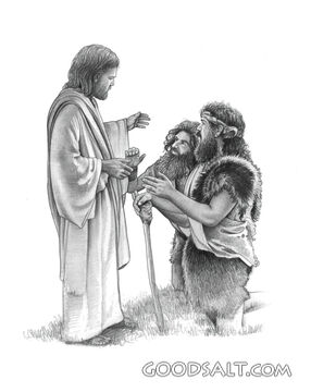 Jesus Heals the Possessed