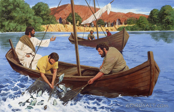 Jesus Helped Fisherman