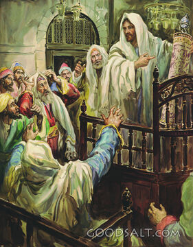 Jesus in the Synagogue at Nazareth