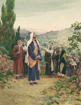 Jesus Prays for His Friends