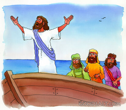 Jesus Quiets a Storm