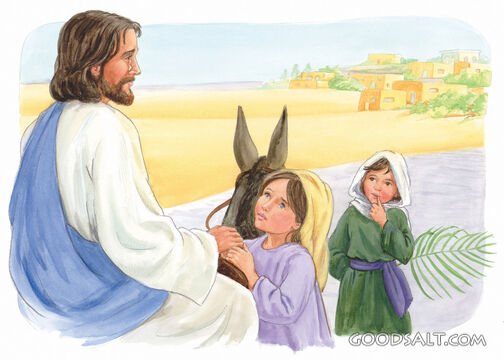 Jesus Rides a Donkey