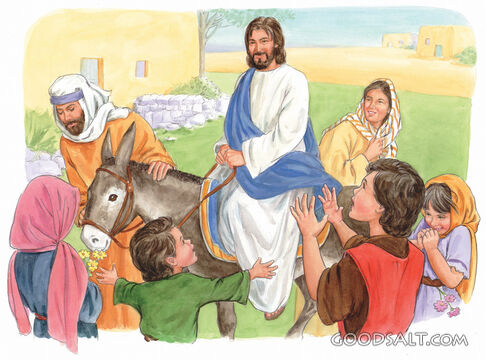 Jesus Rides a Donkey