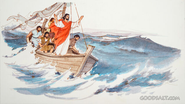 Jesus Tells the Storm to Be Calm