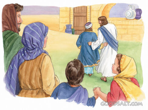 Jesus Visits Zacchaeus