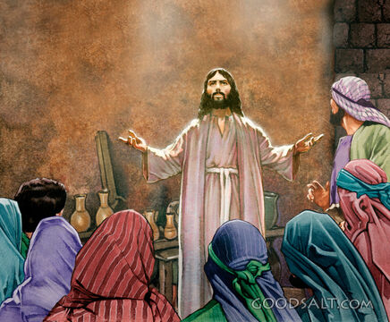 Jesus With Disciples