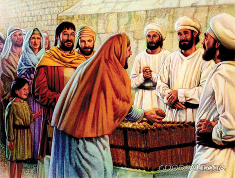 Joash and the People Gave Offerings