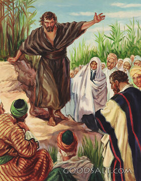 John the Baptist Preaches