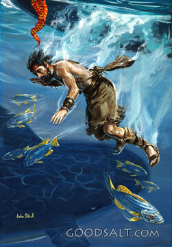 Jonah Thrown Overboard