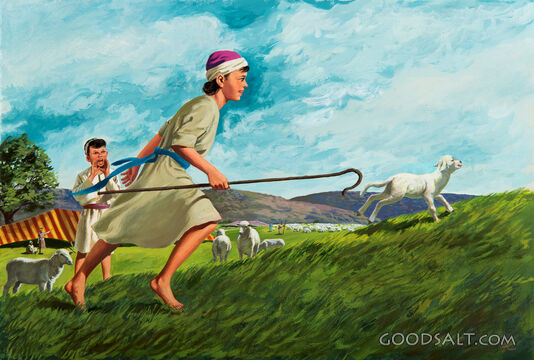 Joseph and Benjamin - Chasing a Lamb