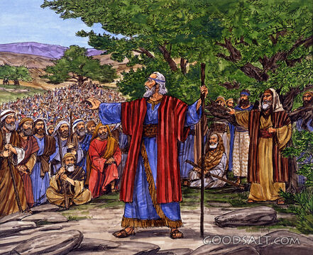 Joshua Encourages Others