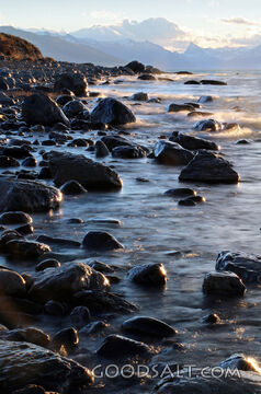 Lago Argentino Rocky Shoreline