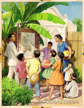 Laubach Chart Used in Philippines