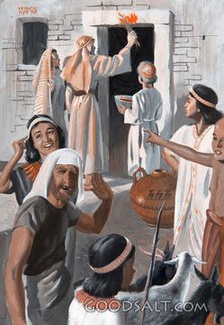 Laughing at the Blood on the Door Posts