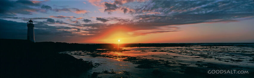 Lighthouse at Sunset