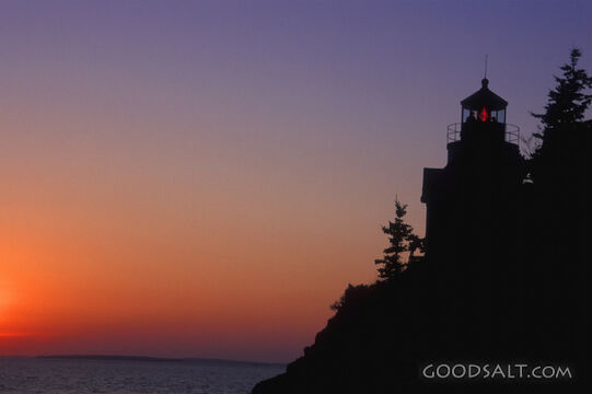 Lighthouse at Sunset