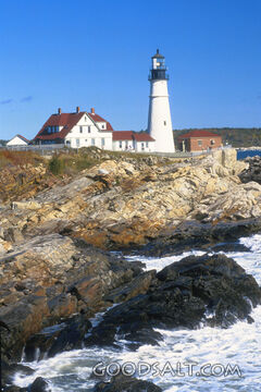 Lighthouse at the Ocean