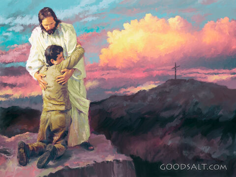 Lost Sheep Found by the Shepherd