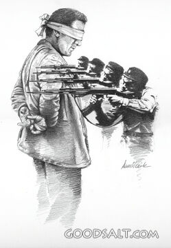 Man and Firing Squad