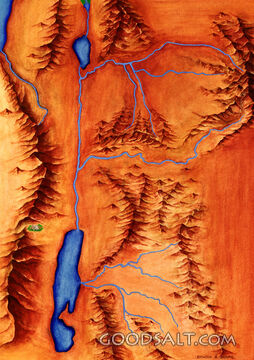 Map: Land of Canaan