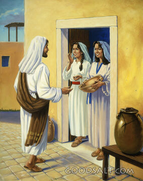 Mary and Martha Share Their Home