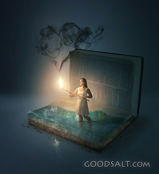 Matchstick and Heart Shape