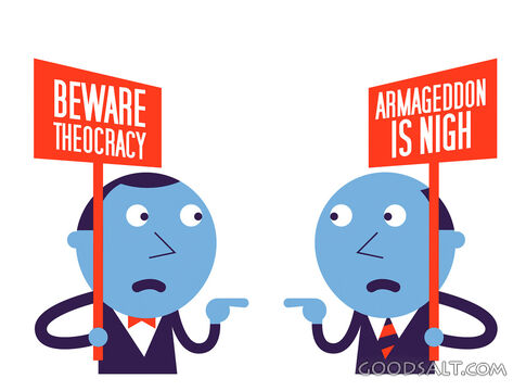 Men Accusing Each Other