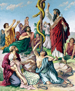 Moses and the Brazen Serpent
