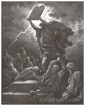 Moses Breaking the Tables of the Law