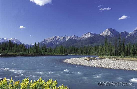 Mountains on the River
